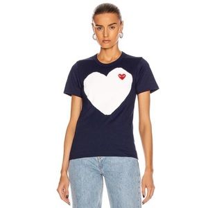 Comme Des Garcons PLAY Graphic Tee